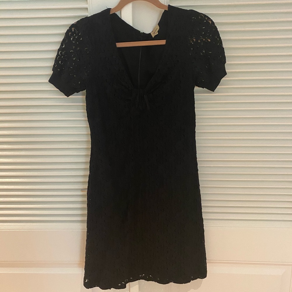 Ella Moss black lace mini dress, size XS